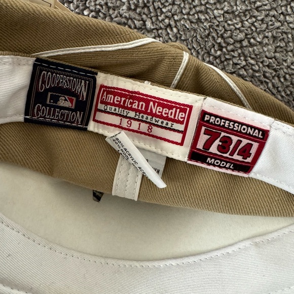 New Cincinnati Reds Hat Cap Cooperstown (REDLEGS) Collection 1918 Fitted 7 3/4 - Picture 8 of 11